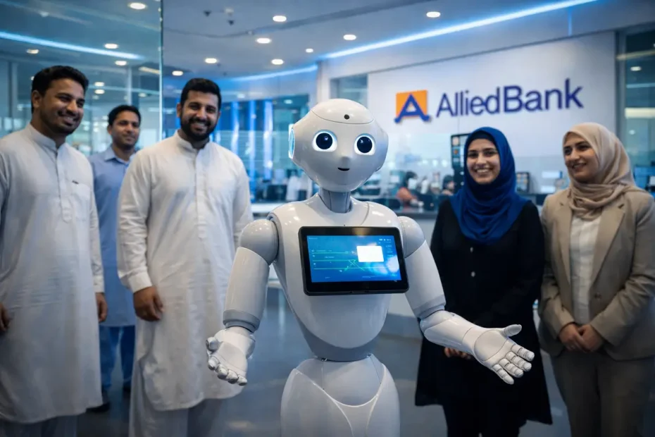 Allied Bank Humanoid Robot