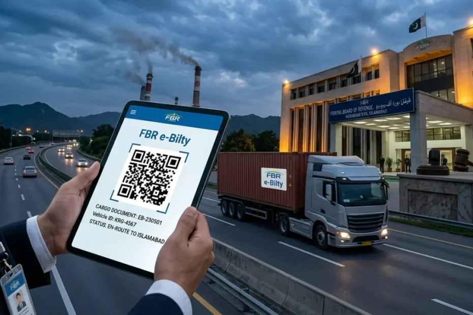FBR Moves to Replace Paper Bilty with Digital Cargo Tracking System