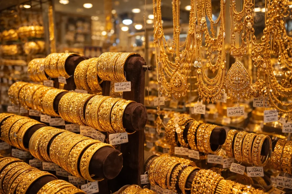 Golden treasures of Sarafa market