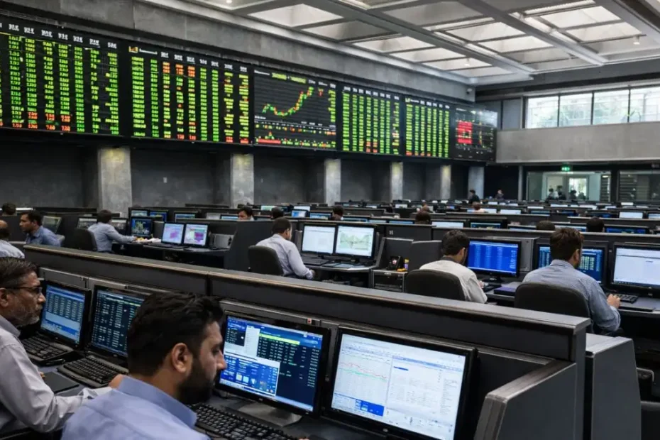 PSX KSE-100 today Pakistan April 2026