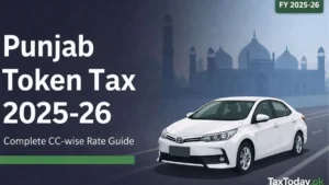 Punjab Token Tax 2025-26 — CC-wise Rates, Online Payment & Calculator